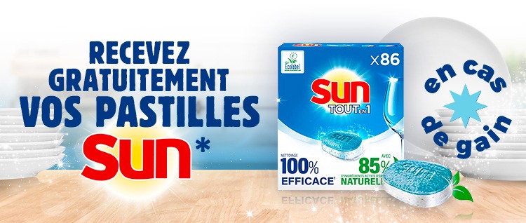 Pastilles SUN Gratuite