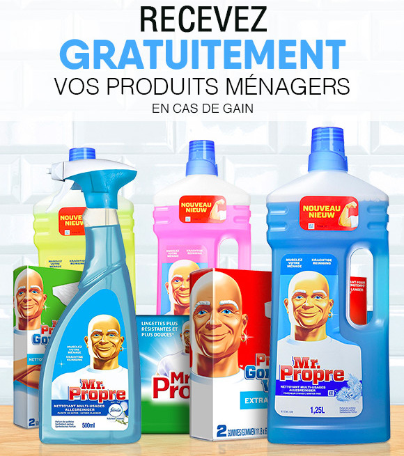 Échantillons Mr. Propre Gratuits