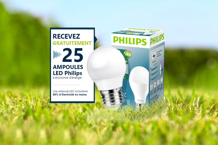 Ampoules LED Philips Gratuites