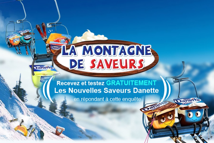 Échantillons Danette gratuits