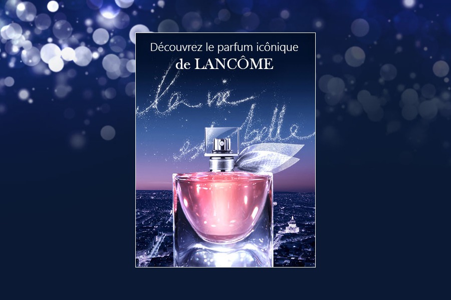 Echantillon de parfum Lancome Gratuit