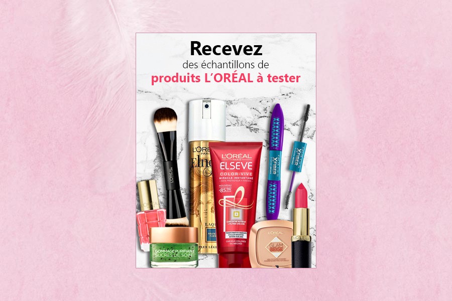 Echantillons Produits Loreal