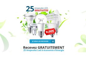 Opération 25 Ampoules LED Gratuites