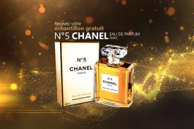 Échantillon gratuit de parfum Chanel Numéro 5