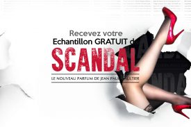 Echantillon de parfum Jean Paul Gaultier Scandal
