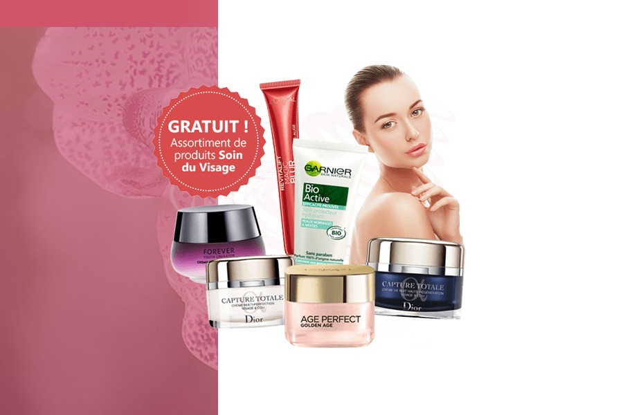 Soins du visage gratuit
