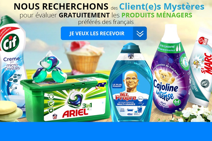 Client Mystère Produits Ménagers