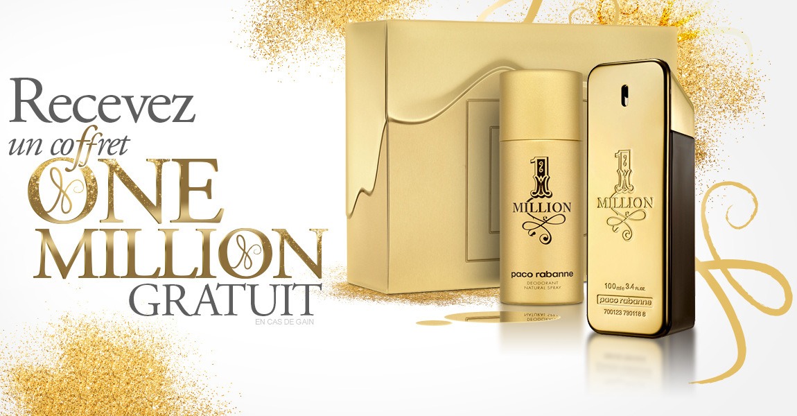 Parfum Gratuit One Million de Paco Rabanne