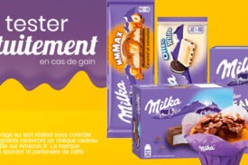 échantillon gratuit chocolat Milka, echantillons gratuits Milka