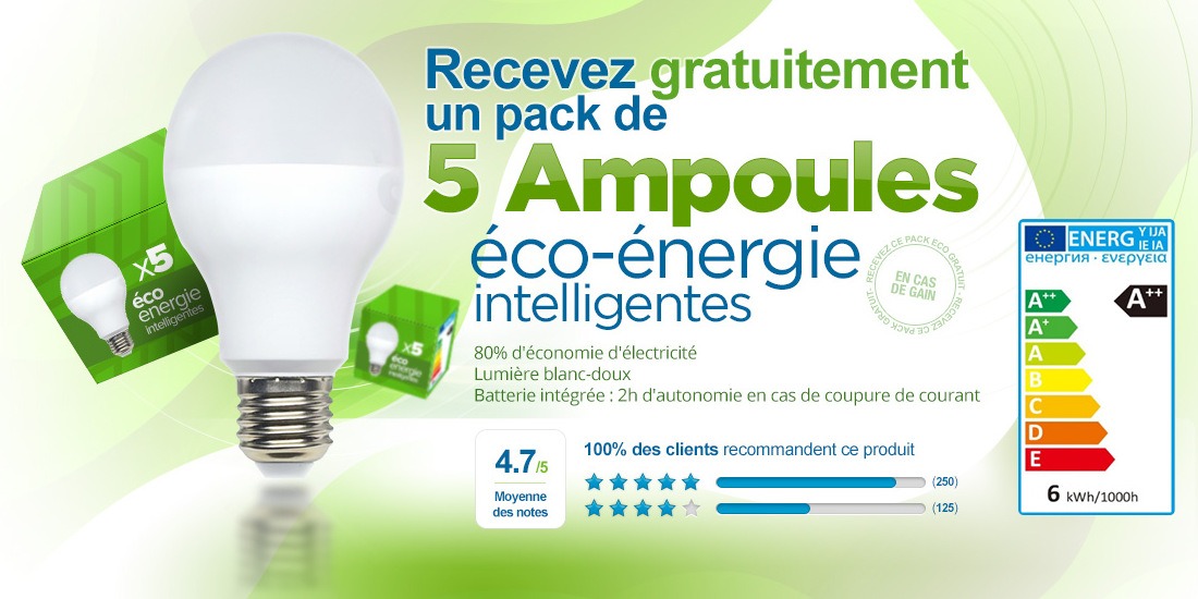 Testez 5 ampoules LED intelligentes