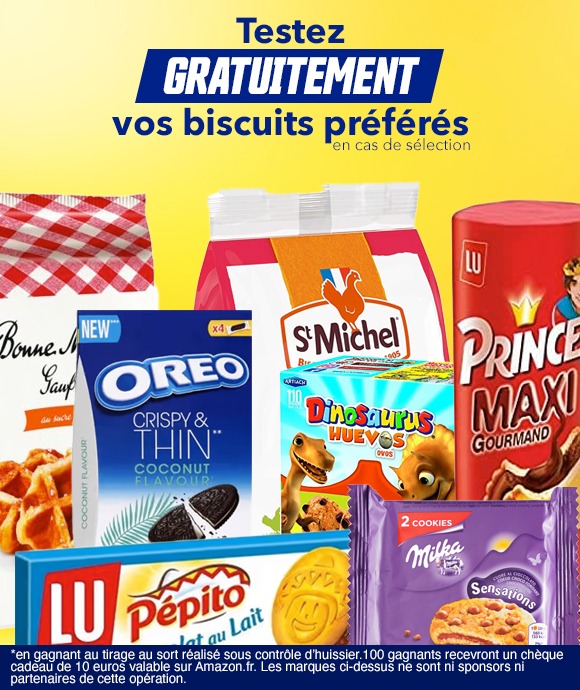 Echantillons gratuits alimentaire biscuit snack sucré