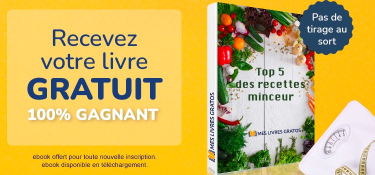 Livre de recettes de cuisine minceur gratuit