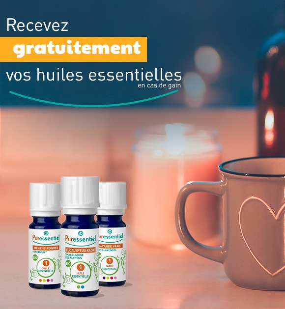 Echantillon gratuit huiles essentielles à gagner