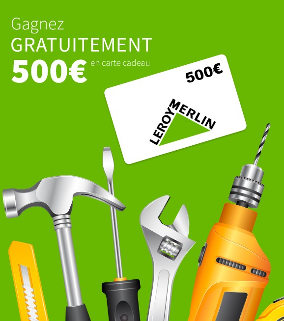 Gagnez une carte cadeau Maison Bricolage Déco jardin