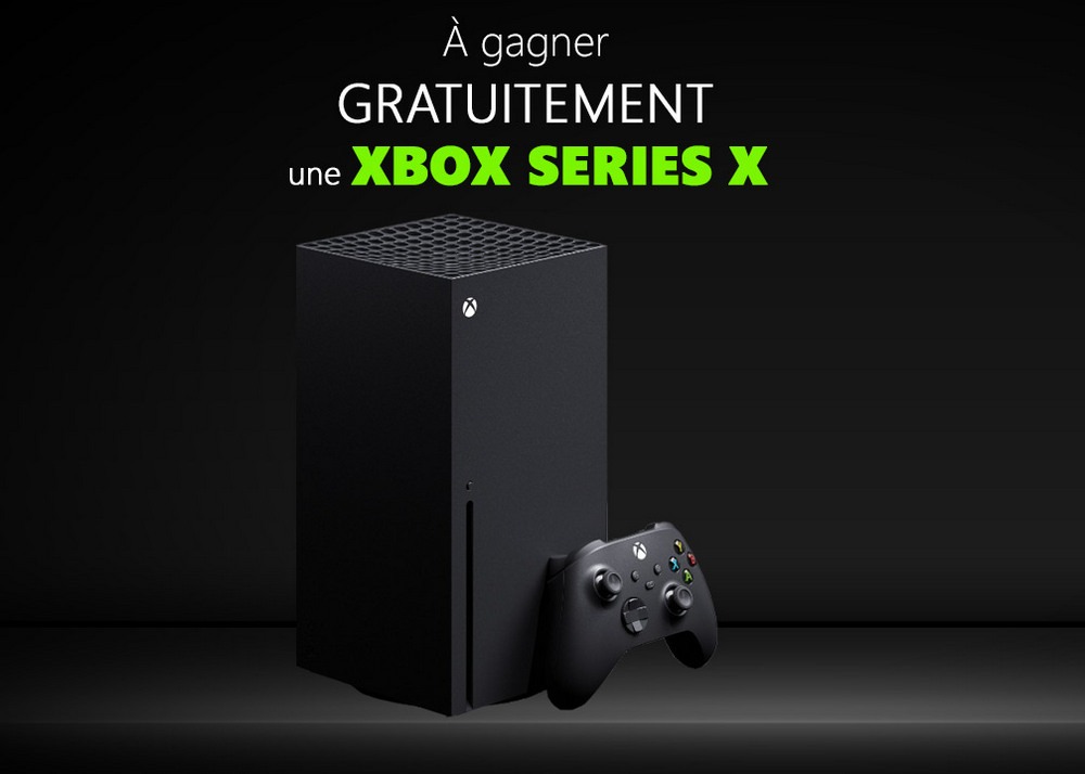 Jeu concours pour gagner une XBOX série X