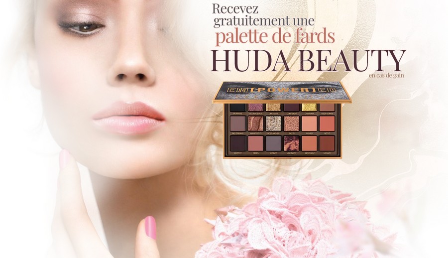 Echantillon maquillage gratuit Huda Beauty