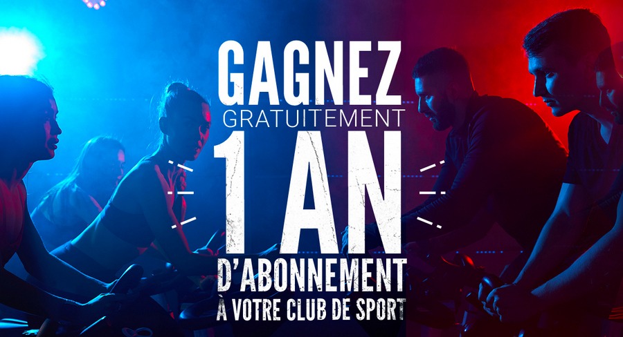 Jeu concours programme fitness gratuit