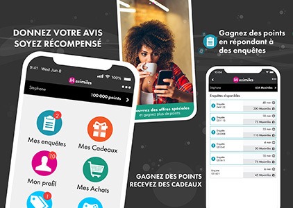 Enquêtes sondages avis rémunérés Maximiles