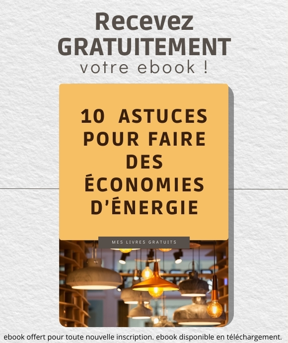 Livre gratuit pour faire des économies d’énergie