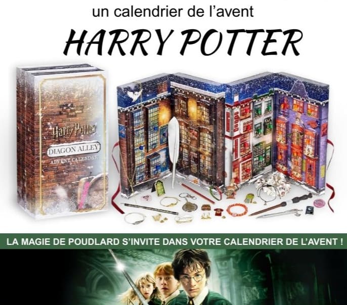 Calendrier de l’avent Harry Potter 2025 à gagner