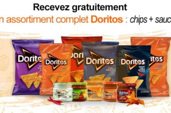 échantillon gratuit doritos